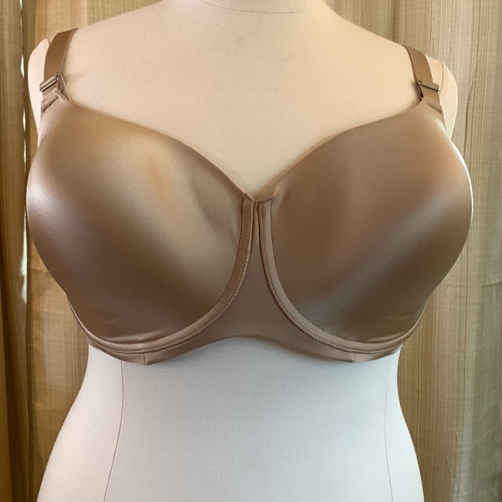 NWT Soma Vanishing Back Balconette Bra, 40G, soft tan